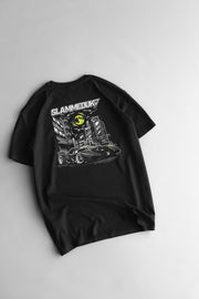 80's Batman Stance Oversized T-Shirt